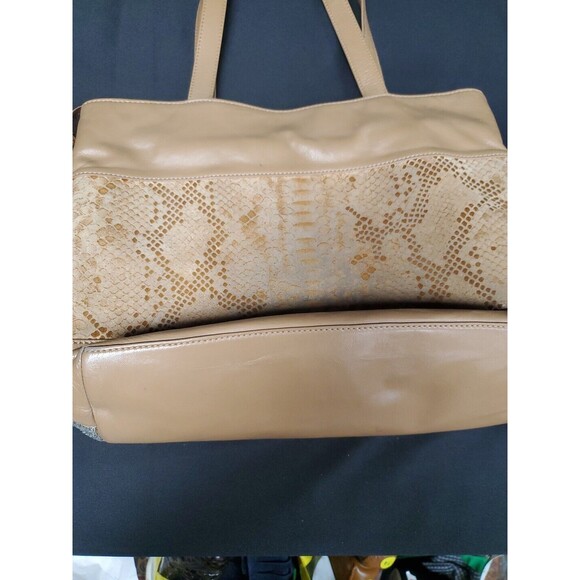 Mary Frances Multi Stone Beaded Leather Snake Purse Shoulder Bag Vintage - Picture 9 of 9